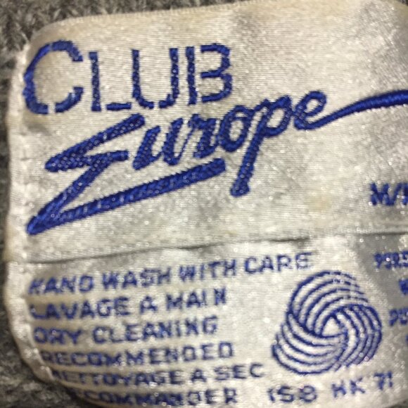 VINTAGE CLUB EUROPE KNIT SHETLAND WOOL SWEATERS SIZE M - Picture 11 of 11